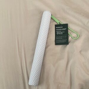 Starbucks travel case w/ 2 reusable straws and 1 cleaning brush